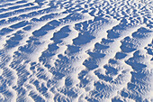 White gipsum dunes. Nambung National Park. Western Australia