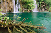 Cascades in Plitvice Lakes National Park. Croatia