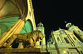 Feldherrnhalle (Hall of the Generals) and Theatiner Church. Munich. Germany