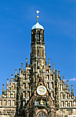 Frauenkirche (Church of Our Lady). Hauptmarkt. Nürnberg. Bavaria. Germany