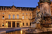 Baroque episcopal Residenz (a World Heritage Site). Würzburg. Germany