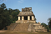 Temple of the Sun. Palenque. Mexico