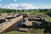 Vindolanda Roman site. Northumberland. England