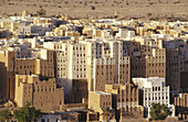 Shibam (Hadramaut). Republic of Yemen