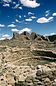 Kiva at Pueblo del Arroyo. Chaco Culture NHP. Centre of the Anasazi culture. Nex Mexico. USA