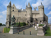 Het Steen Castle. Antwerp. Belgium