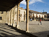 Main Square, Pedraza. Segovia province, Castilla-León, Spain