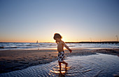 Young child on beach