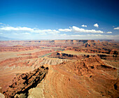 Colorado River from Dead Horse Point in Dead Horse State Park in Utah. USA
