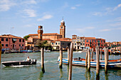 Canale Grande, Murano, Lagune, Venetien, Italien