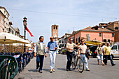 Main Street, Chioggia, Venice, Laguna, Veneto, Italy