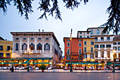 Restaurants, Piazza Bra, Verona, Veneto, Italy