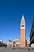 Campanile, St. Marks Square, Venice, Veneto, Italy