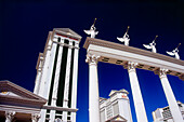 Exterior view of Hotel and Casino Cesar's Palace, Las Vegas, Nevada, USA, America