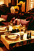 Interior view of Restaurant Joel Robuchon, Las Vegas, Nevada, USA, America