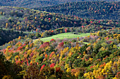 West Virginia autumn landscape. Germany Valley, WV, USA