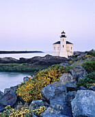 Coquille River Lighthouse at Bullard s Beach State Park. Southern Oregon Coast, USA