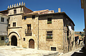 Casa del Doncel, Gothic palace built 15th century. Sigüenza. Guadalajara province, Spain
