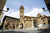 Mudéjar cathedral and St. Peter s tower, Teruel. Aragon, Spain
