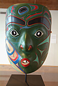 Prince Rupert Museum coast native mask.