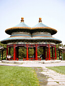 The Double Circle Longevity Pavillion. The Temple of Heaven. Beijing. People s Republic of China