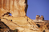 Courthouse Towers. Arches National Park. Utah. USA
