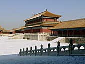 The Forbidden City (after a snowfall). Beijing. P.R. of China