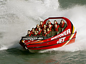 Shotover River Jet Boats. Queenstown. South Island. New Zealand.
