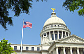 Mississippi State Capital building in Jackson, Mississippi, USA