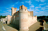 La Mota Castle, built 15th century. Medina del Campo. Valladolid province. Spain
