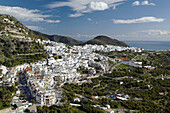 Frigiliana and Nerja. Costa del Sol, Málaga province, Andalusia. Spain