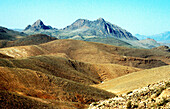 Ait-Abdallah Saharian landscape, meridional Anti-Atlas. Morocco