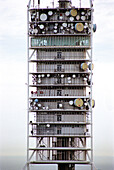 Telecommunication tower, design by Sir Norman Foster. Collserola, Barcelona, Spain