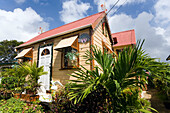 Close-up of a Chattel House, West Coast, Barbados, Caribbean