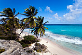 View over Harrismith Beach, St. Philip, Barbados, Caribbean