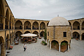 Buyuk Han, The Great Inn, Ottoman caravansary, Lefkosia, Nicosia, North Cyprus, Cyprus