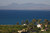 Haus entlang der Küste, Soli, Soloi, Nordzypern, Zypern