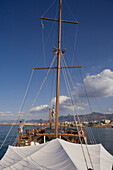 Neptun Pirate boat trip, by Kaleidoskop Turizm, and harbour, Kyrenia, Girne, Cyprus