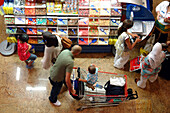 People buying sweets at shopping center, Mall of the Emirates, United Arab Emirates, UAE