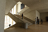 Staircase inside an Art Museum, Kunstmuseum Basel,  Basel, Switzerland