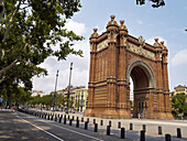 Triumphal Arch, Barcelona. Catalonia, Spain