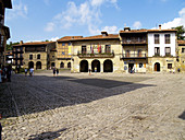 Town Hall in Ramón Pelayo Square, Santillana del Mar. Cantabria, Spain