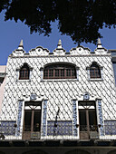 Colonial architecture. Puebla. Mexico.