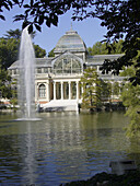 Crystal Palace (1886-87), Parque del Buen Retiro, Madrid. Spain