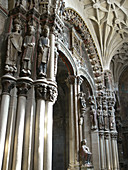 Door of Paradise of the catehdral, Ourense. Galicia, Spain