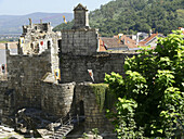 Castle. Ribadavia. Ourense province. Galicia. Spain.