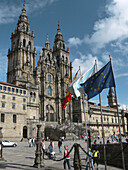 Cathedral, Santiago de Compostela. La Coruña province, Galicia, Spain