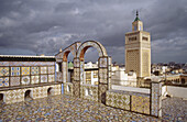 Die Große Moschee. Tunis. Tunesien