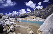 Morrena glaciar Gangotri. Himalaya Garhwal. Uttar Pradesh. India.