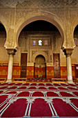 Oratory of the Bou Inania medersa (S.XIV). Fez. Morocco.